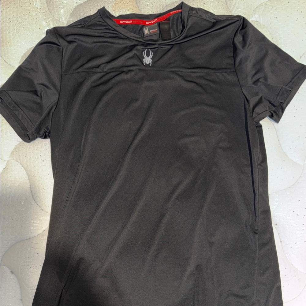Spyder Charcoal Performance Tee